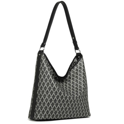 Lancaster Zipped Bucket Bag Ikon It In Noir