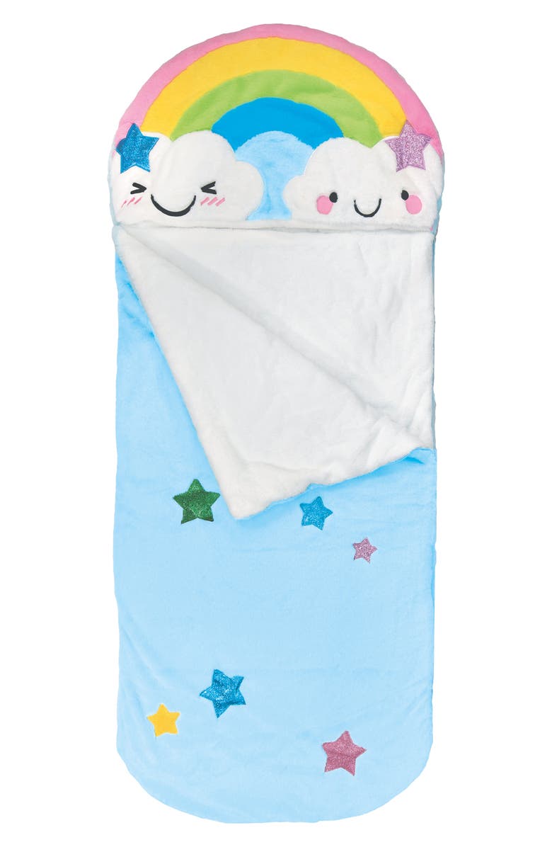 Iscream Happy Rainbow Sleeping Bag, Alternate, color, 