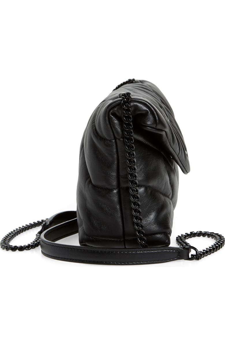 Saint Laurent Toy Loulou Puffer Quilted Leather Crossbody Bag, Alternate, color,