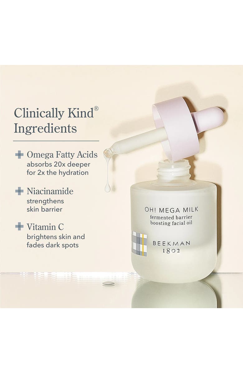 Beekman 1802 Oh! Mega Milk Fermented Barrier Boosting Facial Oil, Alternate, color,
