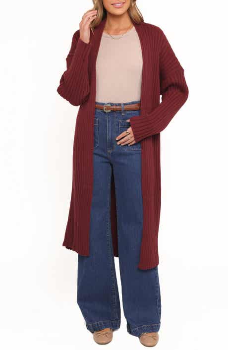 Jasmia Rib Longline Cardigan