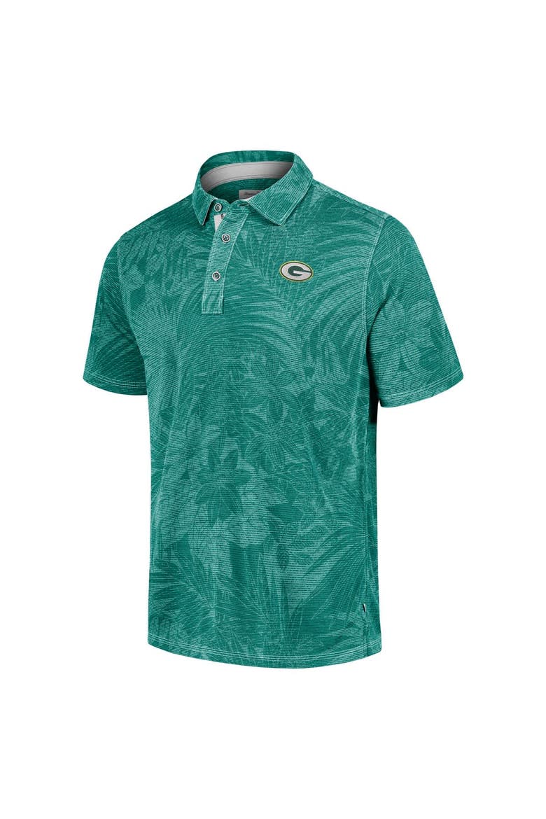 Men's Tommy Bahama Green Green Bay Packers Sport Santiago Paradise Polo, Alternate, color, Green