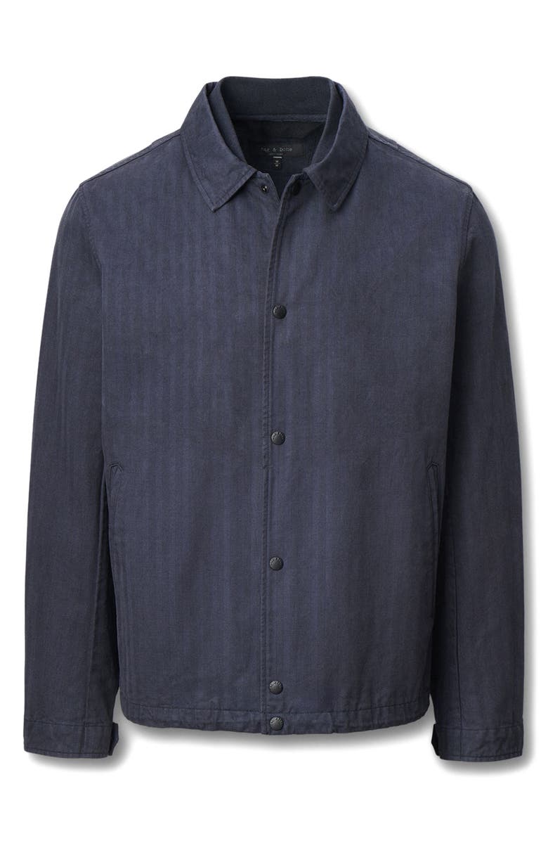 rag & bone Reed Snap Front Jacket, Alternate, color, Sal