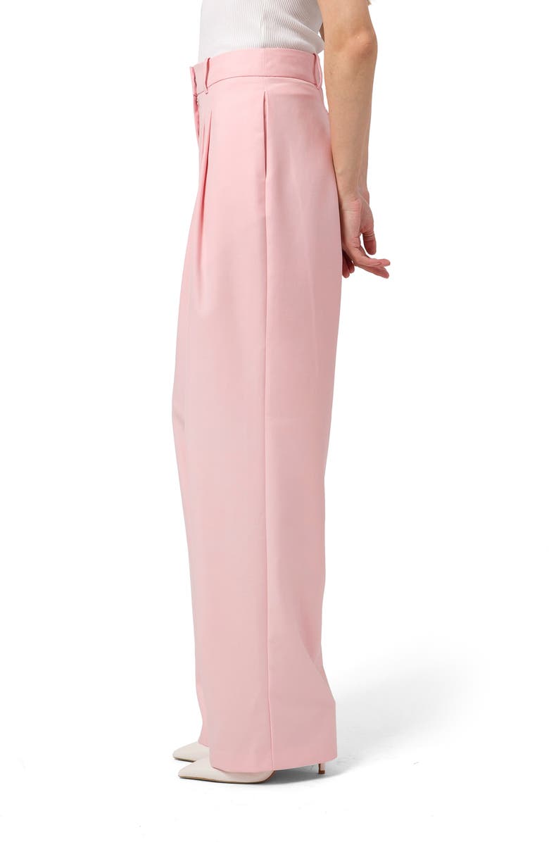 WAYF Pleated Trousers, Alternate, color, Pink