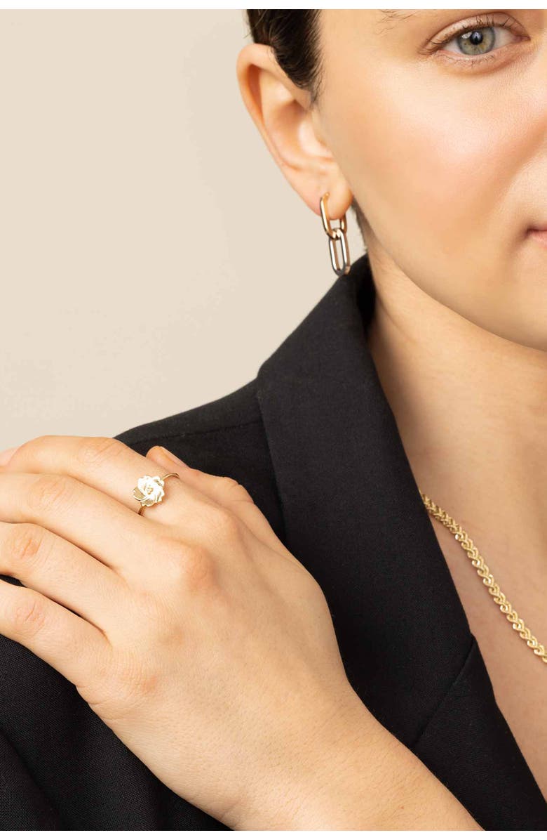 Oradina 14K Gold Fresh Bouquet Ring, Alternate, color, Yellow Gold