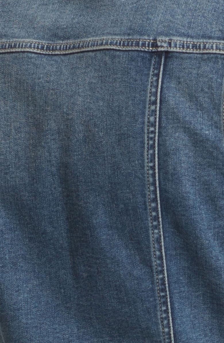 Two by Vince Camuto Vintage Wash Denim Vest, Alternate, color, 