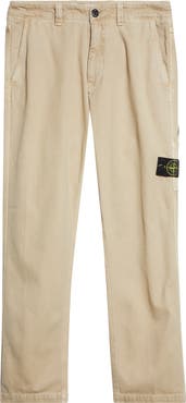 Stone Island Organic Cotton Utility Chinos