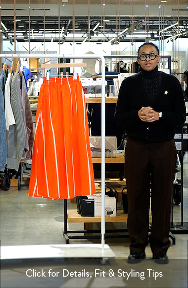 Buklee Puhveli Cotton Maxi Skirt, sales video thumbnail