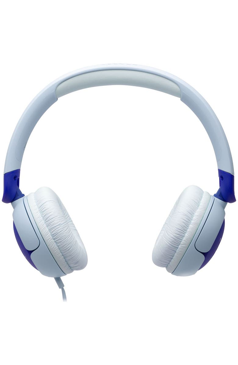 JBL Jr Junior 320 Wired On-Ear Kids Headphones, Alternate, color, Blue