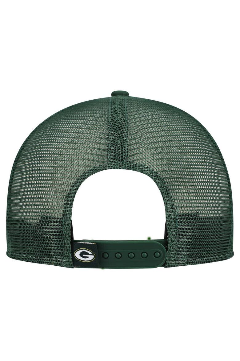 Men's New Era Gold/Green Green Bay Packers Outdoor Split Panel 9FIFTY Snapback Hat, Alternate, color, Gold