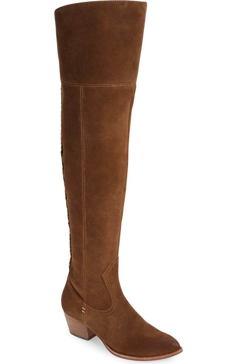 Dolce Vita 'Silas' Over the Knee Boot, Main, color, Acorn Suede