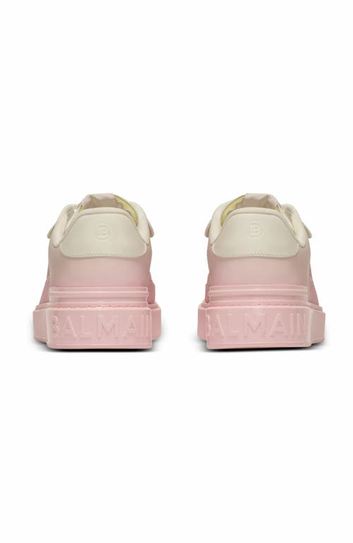 Balmain B-court Flip Trainers In Pink