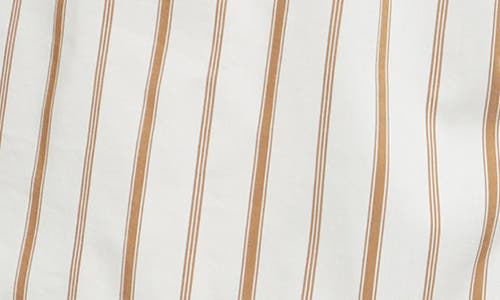 Tanner Fletcher Winnie Stripe Boxer Shorts Brown Stripe In Brown Stripe