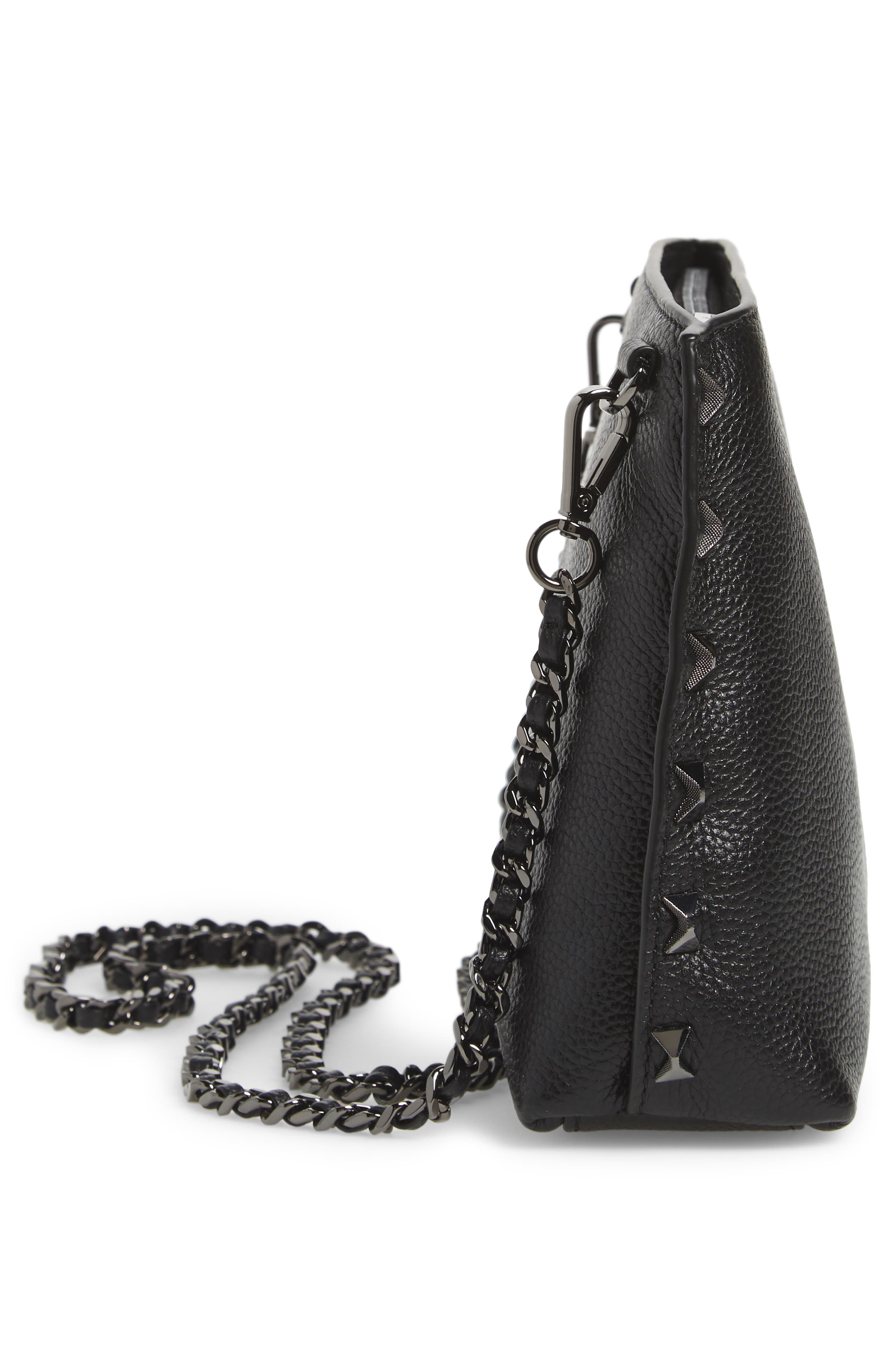 Ted Baker London Jemira Bow Leather Clutch, Alternate, color, 