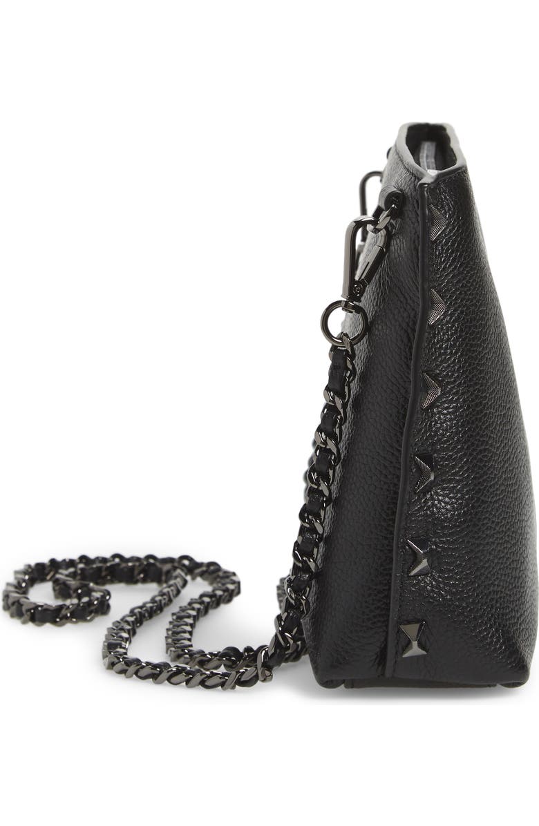 Ted Baker London Jemira Bow Leather Clutch, Alternate, color,