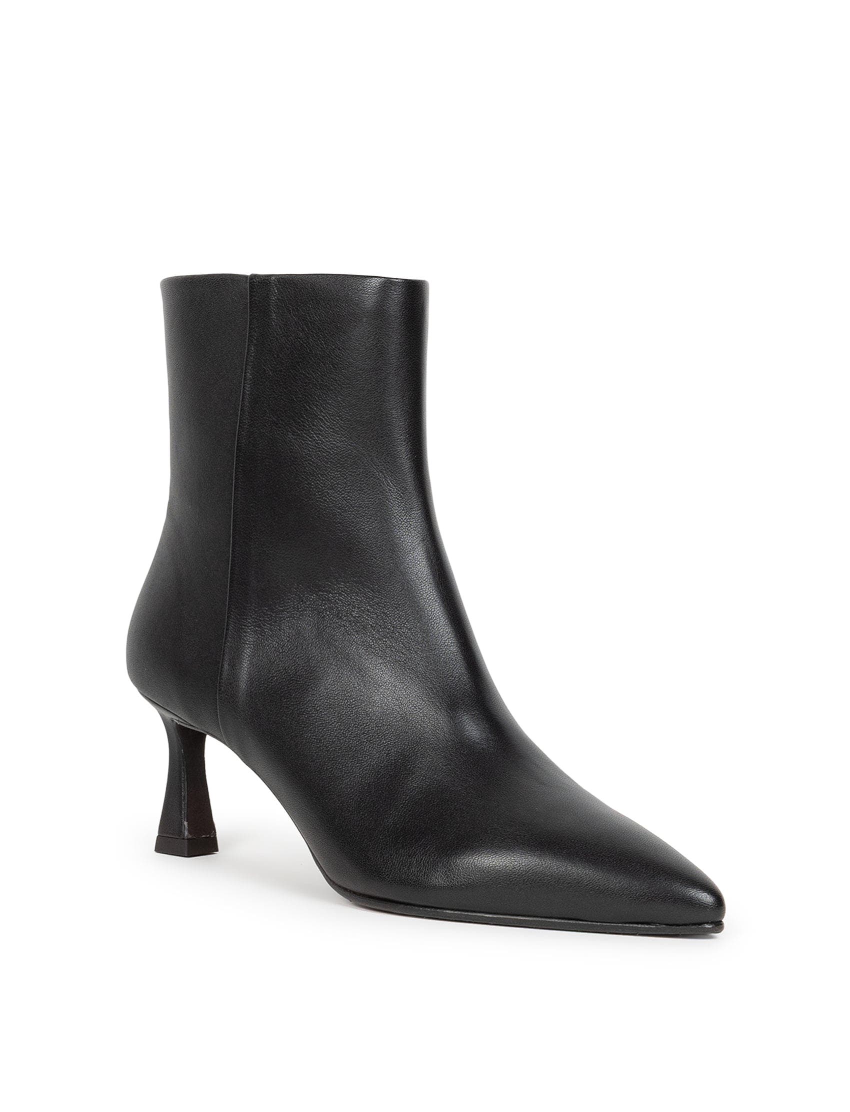 Audrey Flat Ankle Boots, Alternate, color, Passion Black