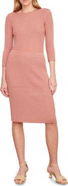 Vince Rib Sweater Skirt