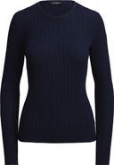 Lauren Ralph Lauren Cable Knit Long Sleeve Sweater