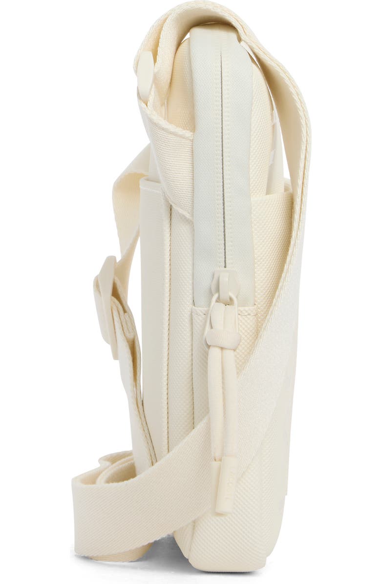 Lacoste Flat Crossover Bag, Alternate, color, Farine