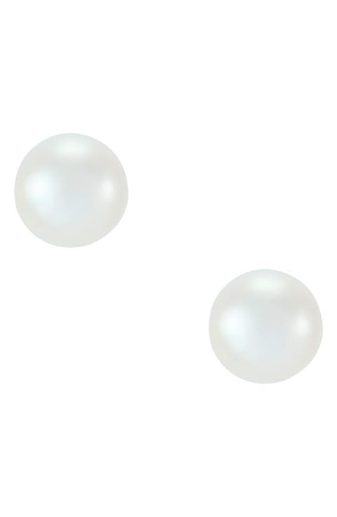 Pearl Stud Earrings
