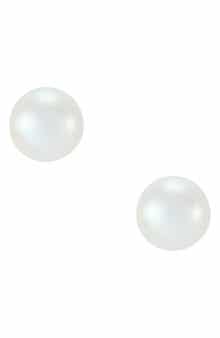 Frankie & Zoe Pearl Stud Earrings
