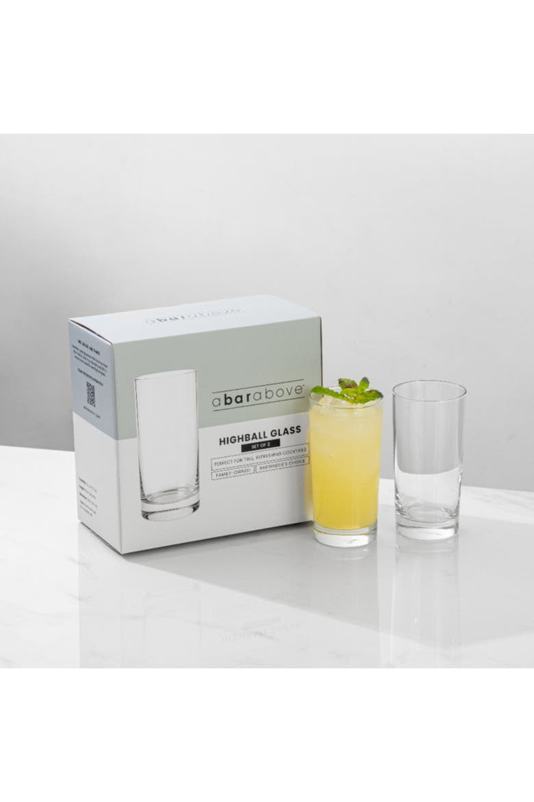 Classic Highball Glass, Alternate, color, Clear