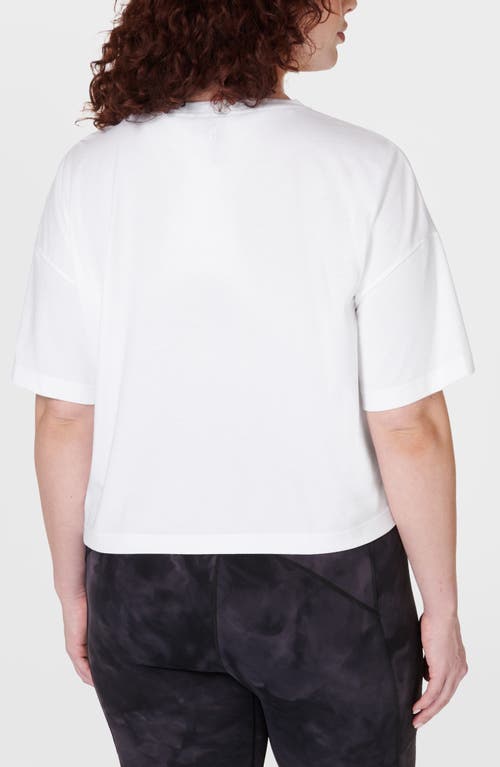 Sweaty Betty Essential Crewneck T-shirt In White