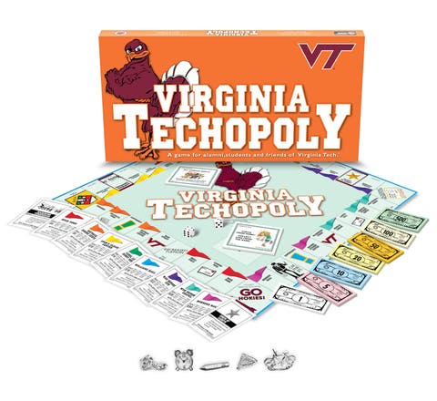 Virginia Tech TechOpoloy Monopoly Board Game