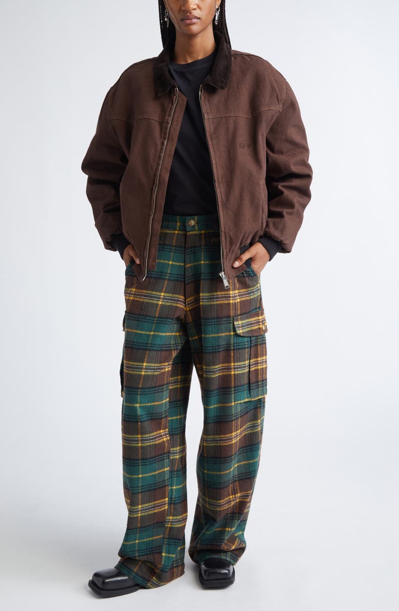 Sky High Farm Workwear Gender Inclusive Canvas Work Jacket, Alternate, color, Brown