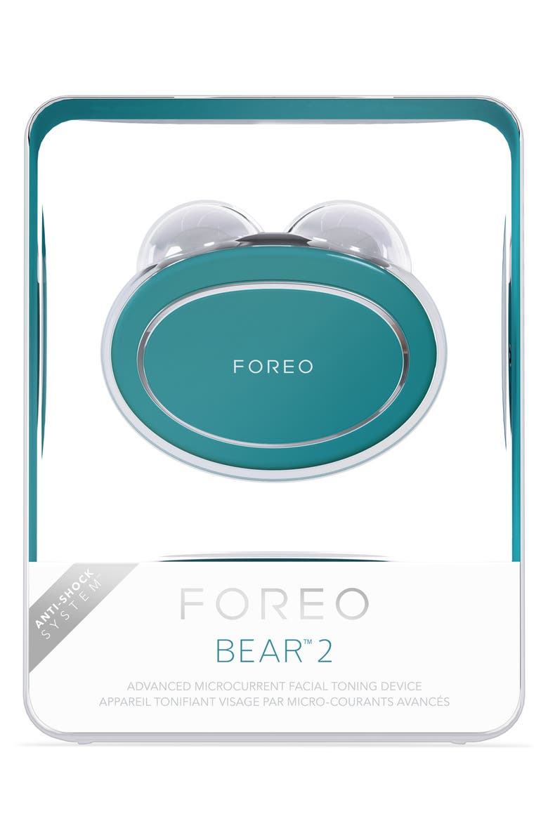 FOREO BEAR 2 Facial Toning Microcurrent Device, Alternate, color, Evergreen