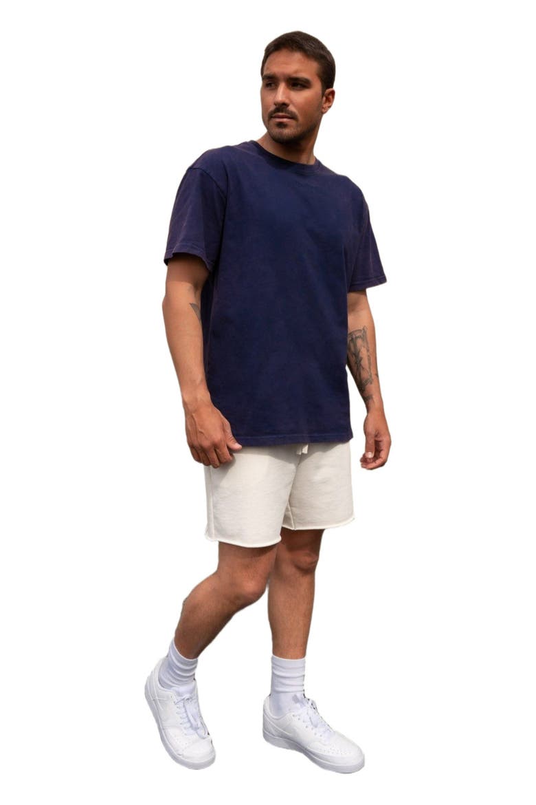 Retro Uni Tee, Alternate, color, Oxford Washed