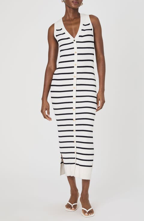 Nadina Sleeveless Rib Maxi Dress