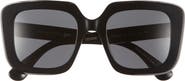 Oliver Peoples Franca 52mm Square Sunglasses