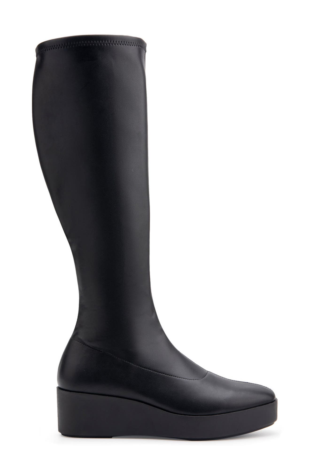 Aerosoles Cecina Wedge Boot, Alternate, color, Black