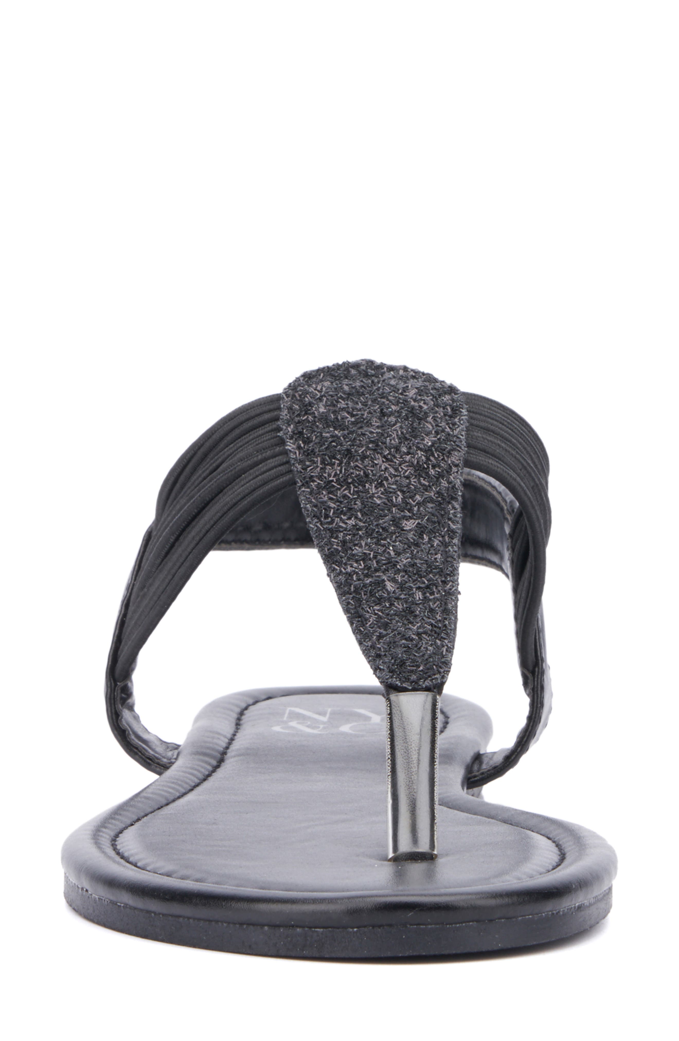 NEW YORK AND COMPANY Freya T-Strap Flat Sandal, Alternate, color, 