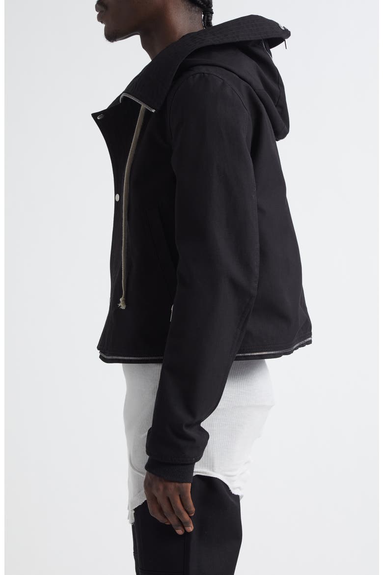 Giacca Headon Crop Parka, Alternate, color, BLACK