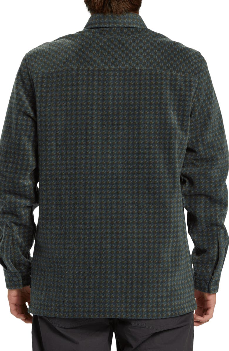 Quiksilver Surf Days Print Fleece Overshirt, Alternate, color, Urban Chic Print