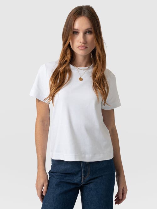 Shop Saint + Sofia Chelsea Crew Neck Tee