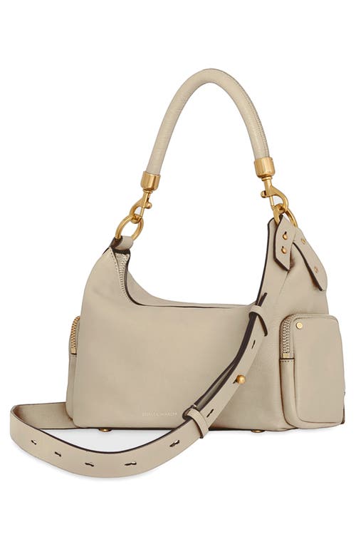 Rebecca Minkoff Mab Leather Shoulder Bag In Gray