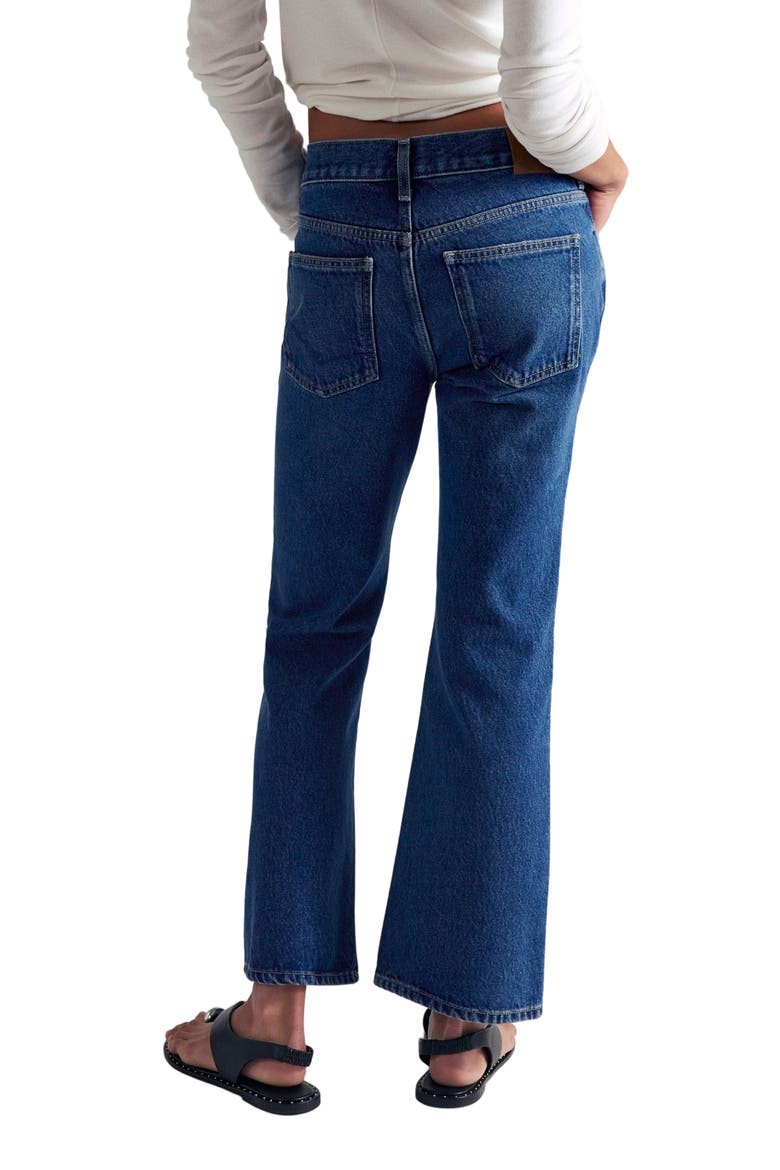 Elowen Crop Kick Flare Jeans, Alternate, color, DAYDREAM