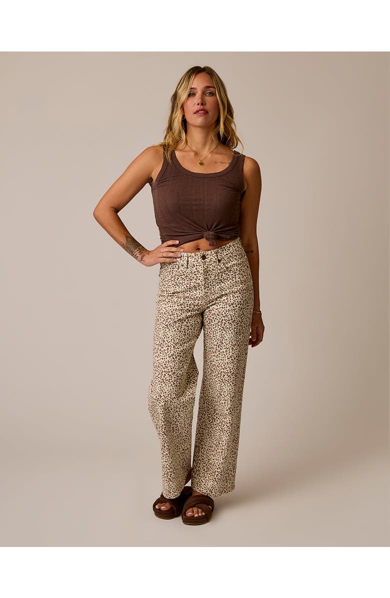 Carve Designs Audrey Wide Leg, Main, color, Leopard