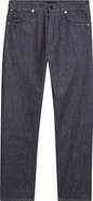 Stone Island Straight Leg Raw Jeans