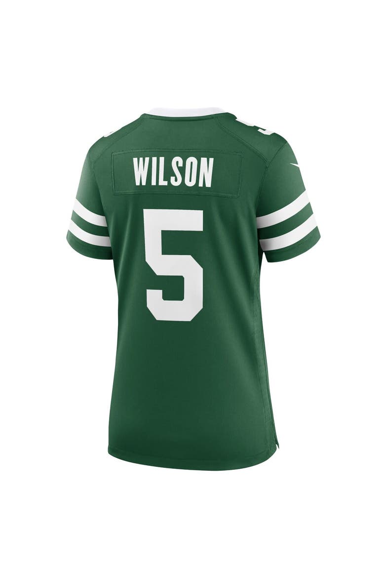 Women's Nike Garrett Wilson Legacy Green New York Jets Game Jersey, Alternate, color, Green