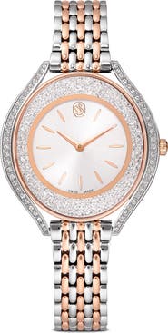Swarovski Crystalline Aura Bracelet Watch, 35mm x 40mm