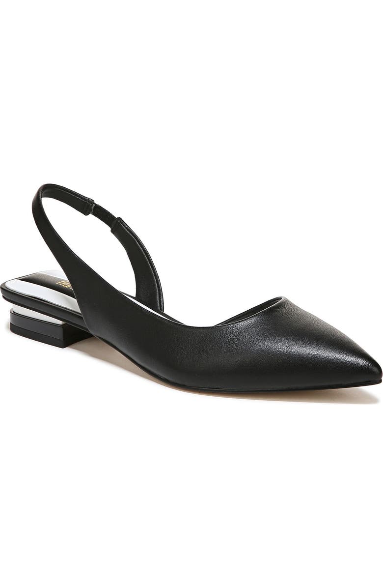 Franco Sarto Tyra Pointed Toe Slingback Flat, Main, color,