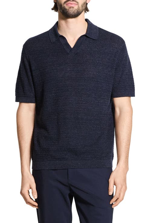 Brenan Linen Blend Polo