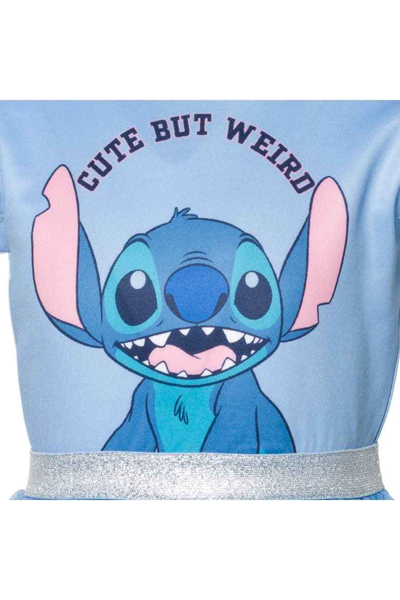 Lilo & Stitch Cosplay Hooded Tutu Dress, Alternate, color, Stitch Blue