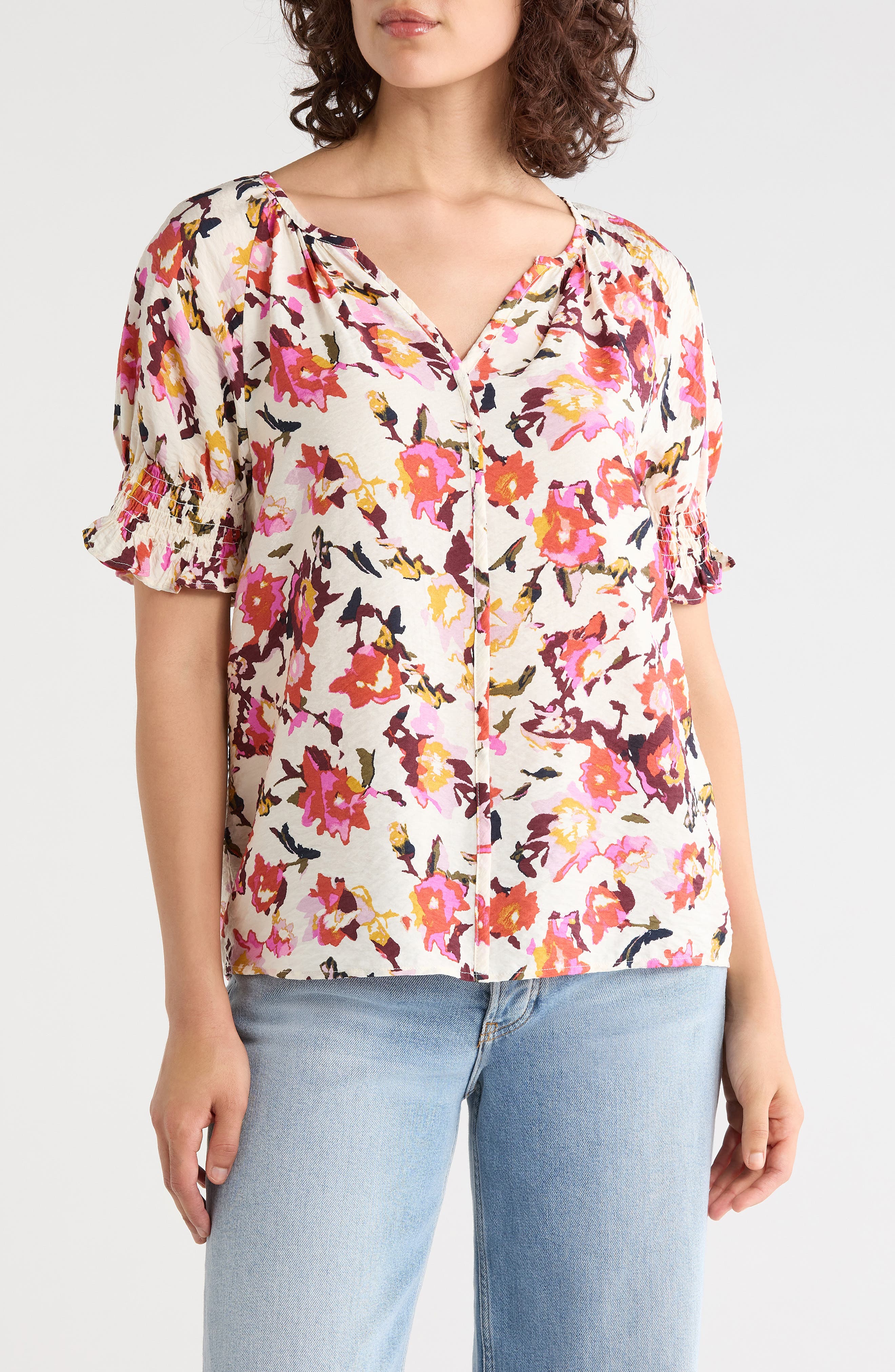 IVORY PRISTINE OPHELIA FLORAL