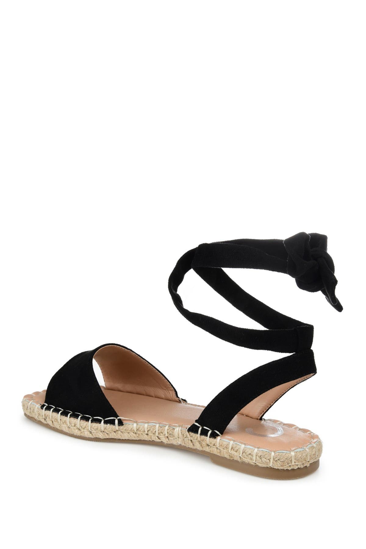Journee Collection JOURNEE Emelie Ballerina Sandal, Alternate, color, Black