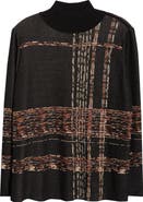 Anne Klein Mock Neck Sweater